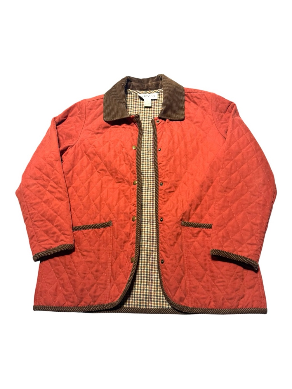 VTG Orvis quilted barn coat
Women’s small Corduroy Trim Chore Jacket Plaid - Picture 1 of 11